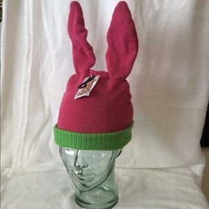 Bobs Burger Louise Belcher Knit Hat OSFM